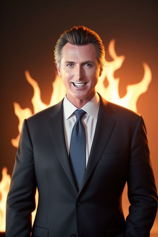 NewsomFlames Blank Meme Template