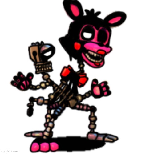 Pibby FNaF World Mangle | made w/ Imgflip meme maker