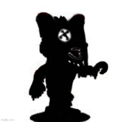 Pibby FNaF World Shadow Foxy | made w/ Imgflip meme maker