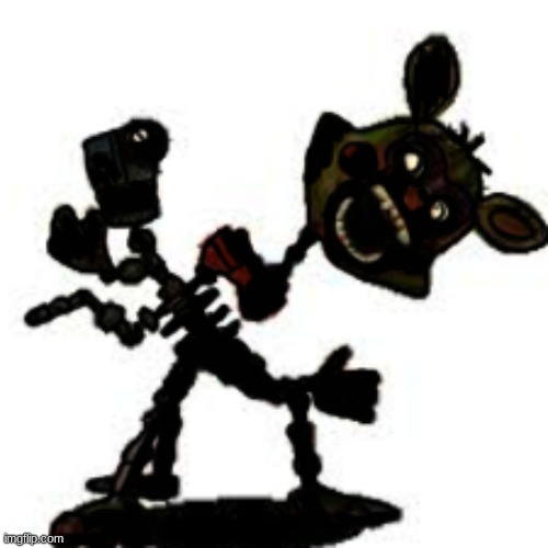 Pibby FNaF World Phantom Mangle | made w/ Imgflip meme maker