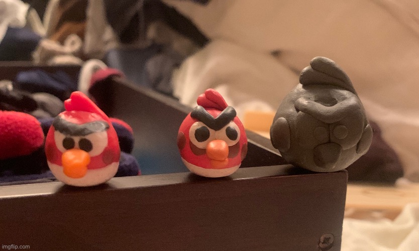 level 1, 3 and 5 angry bird | made w/ Imgflip meme maker