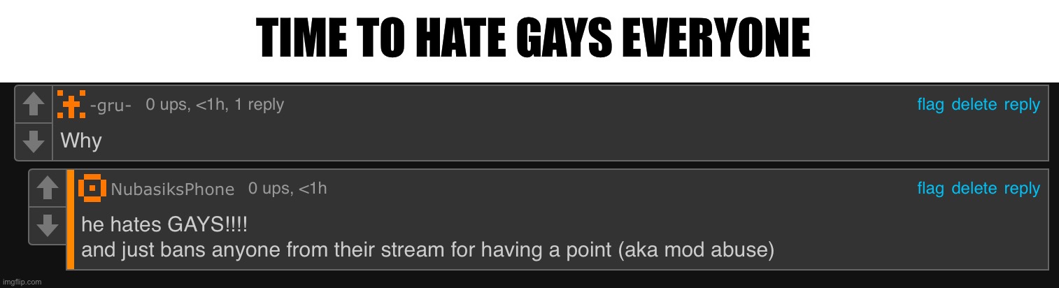 My iPhones at 3 percent ._. | TIME TO HATE GAYS EVERYONE | made w/ Imgflip meme maker