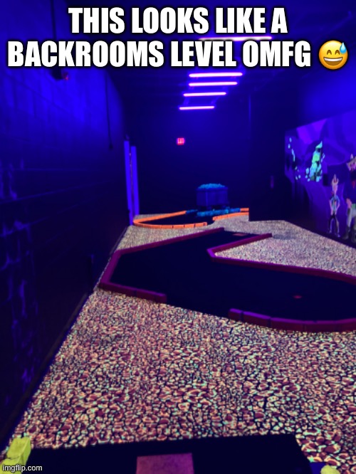 THIS LOOKS LIKE A BACKROOMS LEVEL OMFG 😅 | made w/ Imgflip meme maker