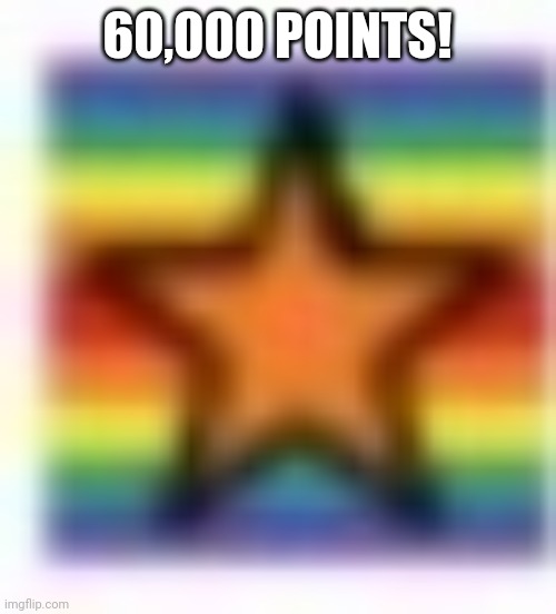 Probably going to use my custom one tho | 60,000 POINTS! | image tagged in imgflip 60 000 points icon | made w/ Imgflip meme maker