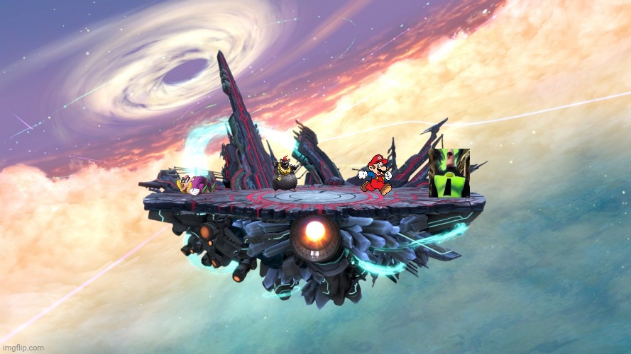 Super smash Bros stage | image tagged in super smash bros stage | made w/ Imgflip meme maker