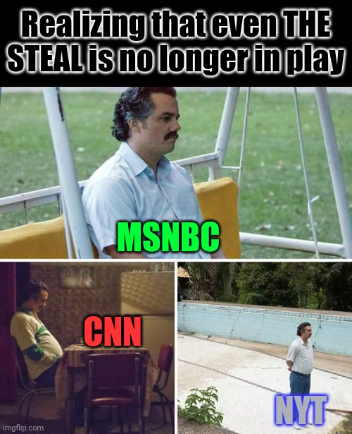 Or as they call it, fortifying the election | Realizing that even THE STEAL is no longer in play; MSNBC; CNN; NYT | image tagged in memes,kamala harris,donald trump,2024 election,presidential election,msm | made w/ Imgflip meme maker