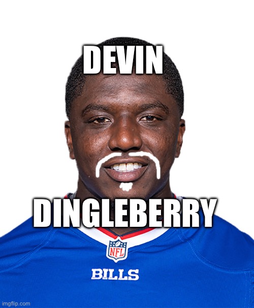 Devin | DEVIN; DINGLEBERRY | image tagged in football | made w/ Imgflip meme maker