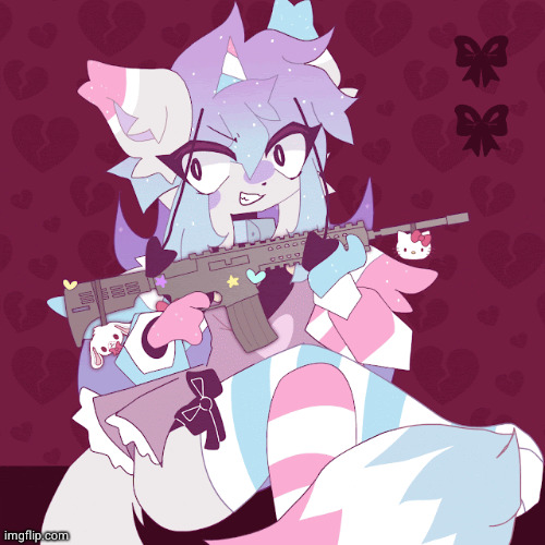 Sashley with a gun | image tagged in sashley with a gun | made w/ Imgflip meme maker