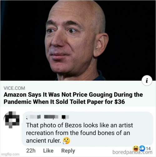 King Bezos I | image tagged in memes,rareinsults | made w/ Imgflip meme maker