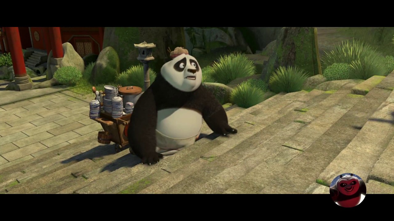 Kung Fu Panda Stairs Blank Meme Template