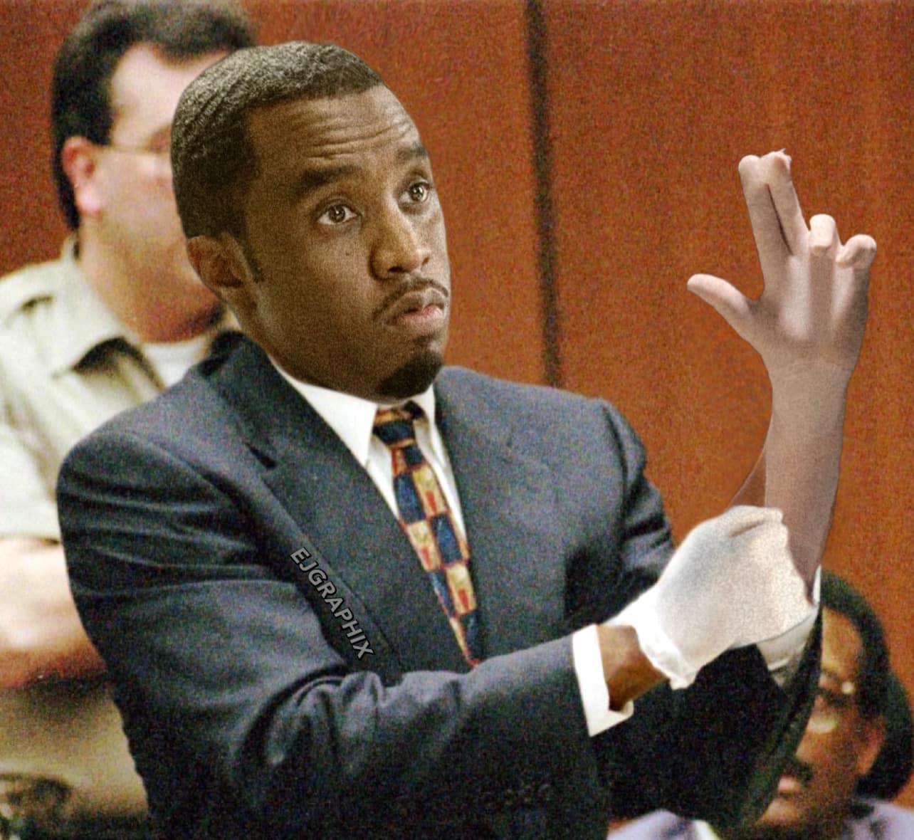 Diddy Finger Blank Meme Template