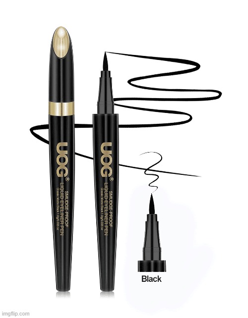 UOG Liquid Eyeliner Brow Pen: The Versatile Eye Tattoo Liner for Sharp, Precise Lines | image tagged in uog liquid eyeliner brow pen | made w/ Imgflip meme maker