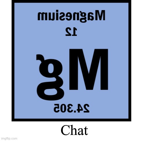 muisengaM. Anyone wanna RP | Chat | image tagged in gm chat | made w/ Imgflip meme maker