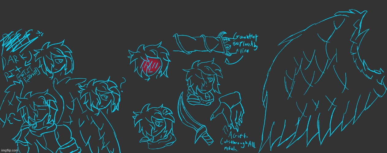 Some Pittoo doodles as human drawing practice | made w/ Imgflip meme maker