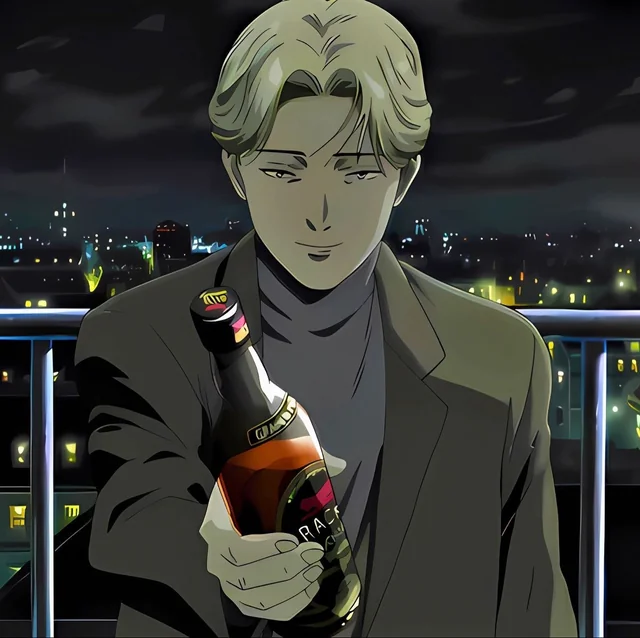 High Quality Johan Liebert bottle Blank Meme Template