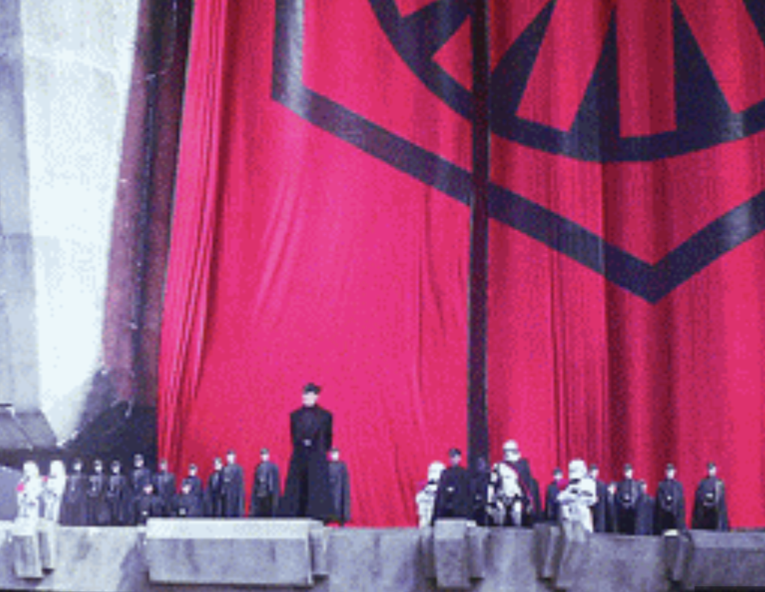 Star Wars First Order Rally Blank Meme Template