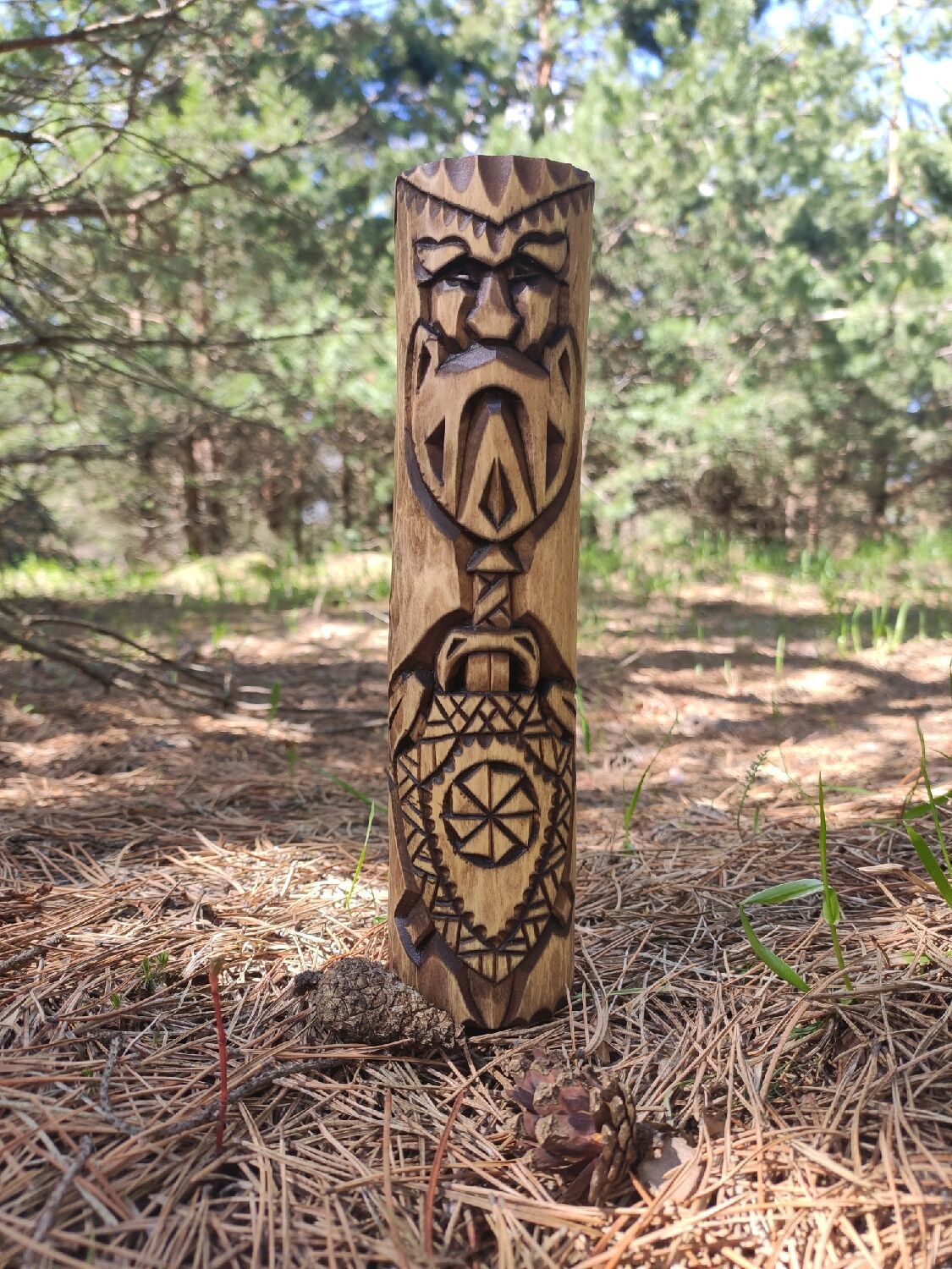 Slavic pagan idol Blank Meme Template