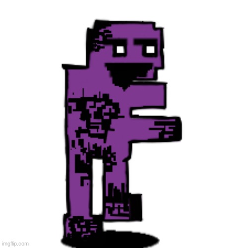 Pibby FNaF World Purple Guy | made w/ Imgflip meme maker