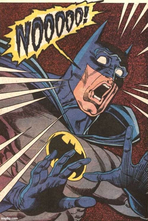 batman no | image tagged in batman no | made w/ Imgflip meme maker