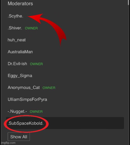 I’m now considered an active mod and let’s go scythe at the top | made w/ Imgflip meme maker