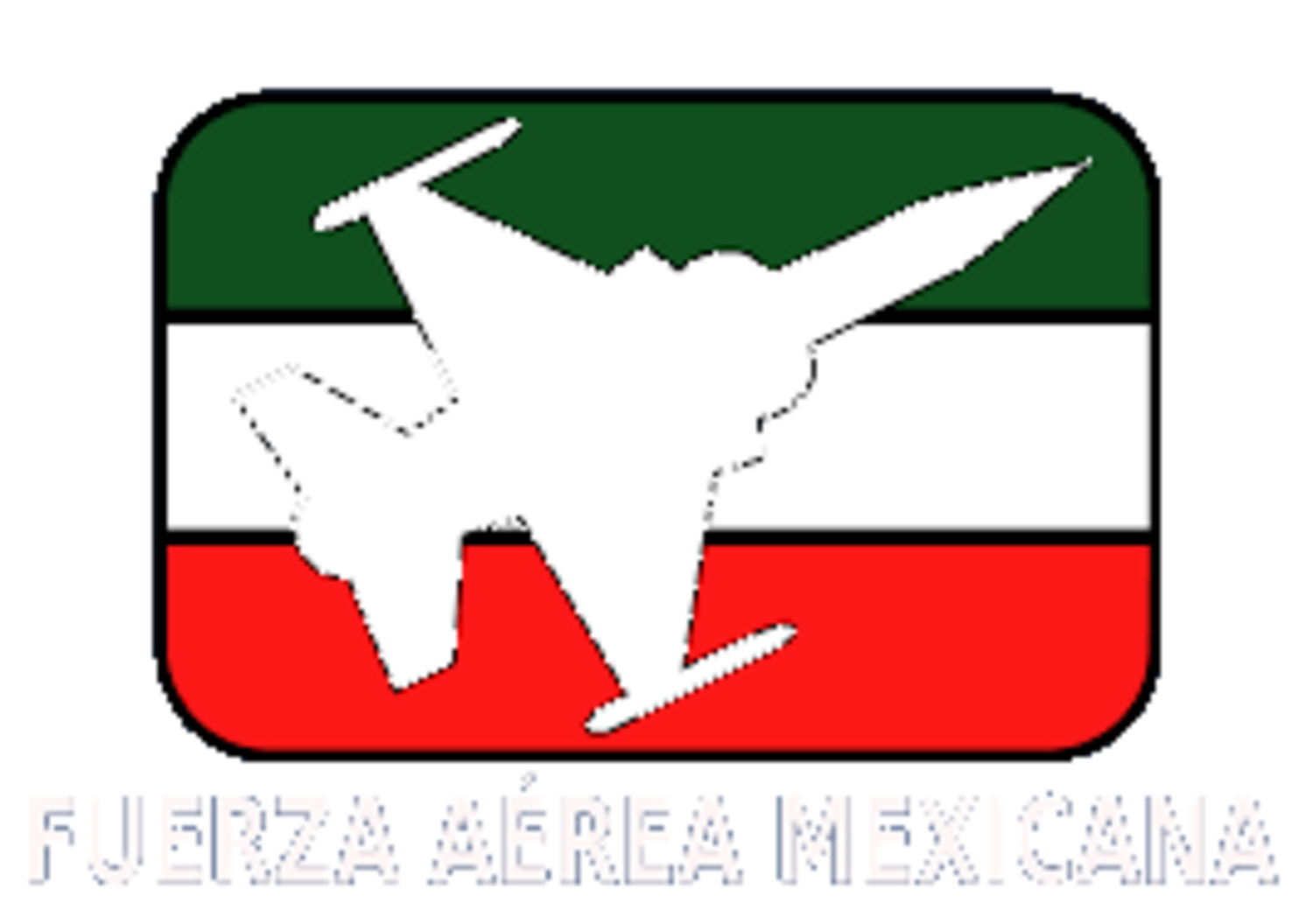 Logo fuerza aérea mexicana Blank Meme Template