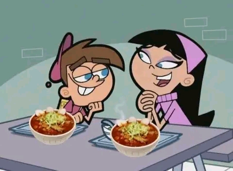 Tommy padrinos mágicos con pozole Blank Meme Template