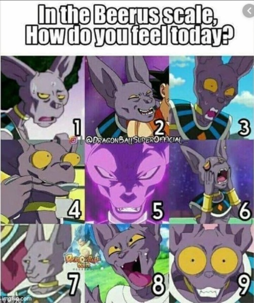 Darn you Mr for making me hyperfixated on Beerus | made w/ Imgflip meme maker