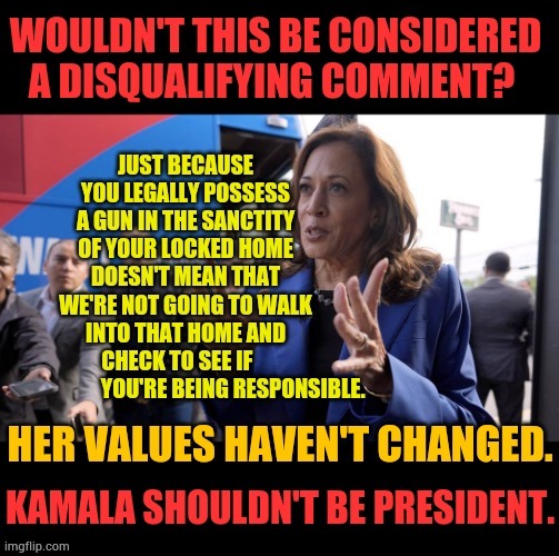 Kamala Shouldn't Be President | image tagged in memes,kamala harris,legal,guns,government,walks in | made w/ Imgflip meme maker