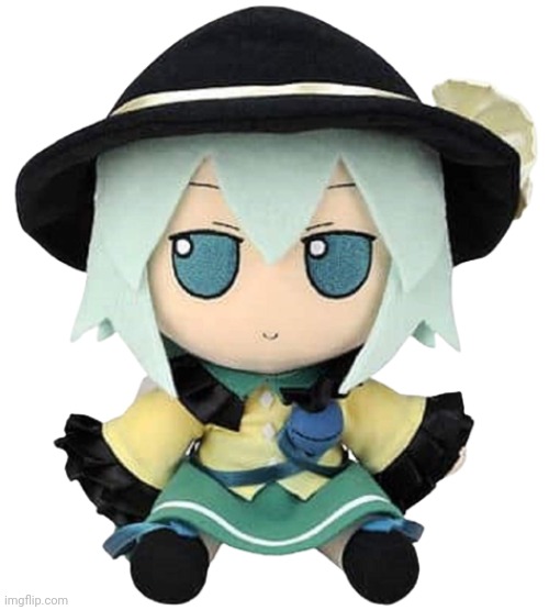 Koishi fumo | image tagged in koishi fumo | made w/ Imgflip meme maker