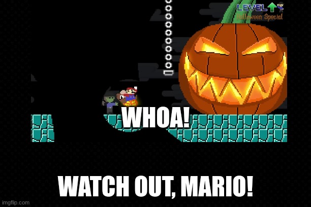 Mario Nearly Gets Bitten By Zombie Level UP | WHOA! WATCH OUT, MARIO! | image tagged in youtube,super mario,zombies,watch out,creepy | made w/ Imgflip meme maker