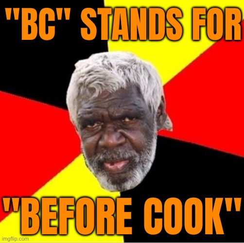 "BC" stands for "before Cook" | "BC" STANDS FOR; "BEFORE COOK" | image tagged in aboriginal,australia,meanwhile in australia,australians,human rights,human race | made w/ Imgflip meme maker