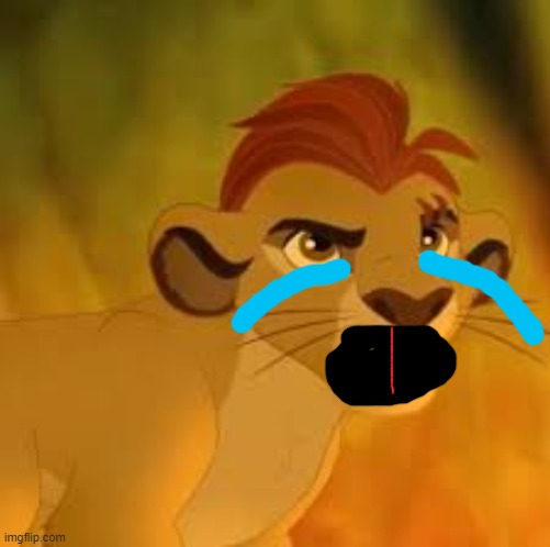 Kion crybaby | image tagged in kion crybaby | made w/ Imgflip meme maker