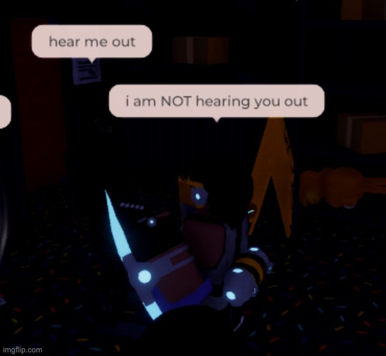 shadow chica moment | made w/ Imgflip meme maker