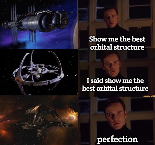 perfection | Show me the best orbital structure; I said show me the best orbital structure; perfection | image tagged in perfection,slavic lives matter | made w/ Imgflip meme maker