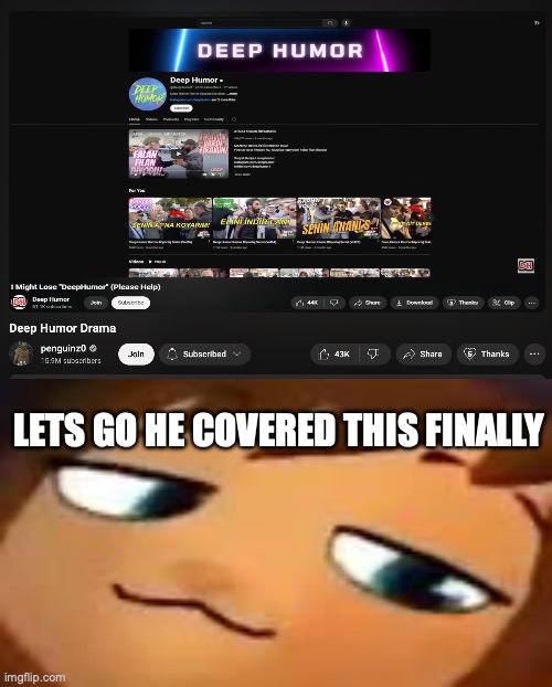 LETS GO HE COVERED THIS FINALLY | image tagged in smug hat kid mp4 | made w/ Imgflip meme maker