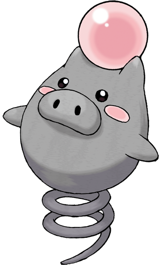 Spoink Blank Meme Template