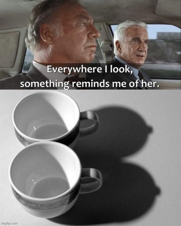 I like tea cups | image tagged in everywhere i look | made w/ Imgflip meme maker