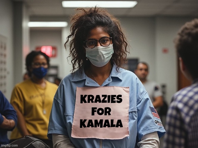 Krazies for Kamala Kommunism | KRAZIES
FOR
KAMALA | image tagged in communism,racism,maga,trump,make america great again,kamala harris | made w/ Imgflip meme maker