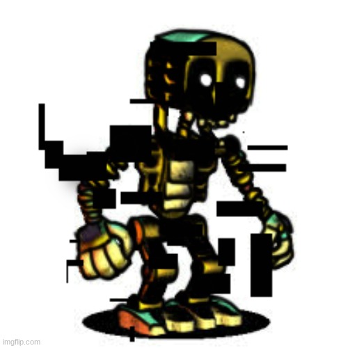 Pibby FNaF World Gold Endo | made w/ Imgflip meme maker