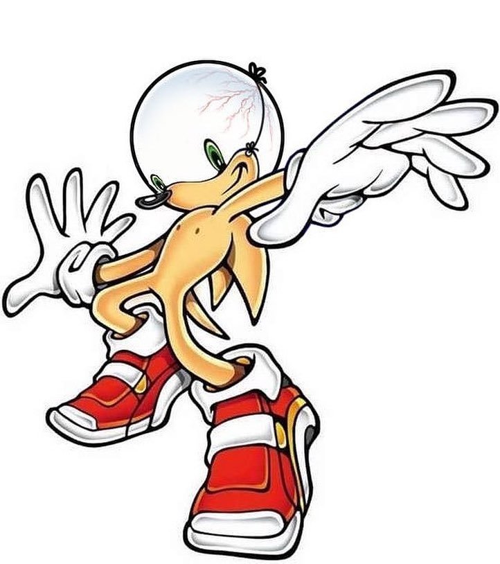 Shaved sonic Blank Meme Template