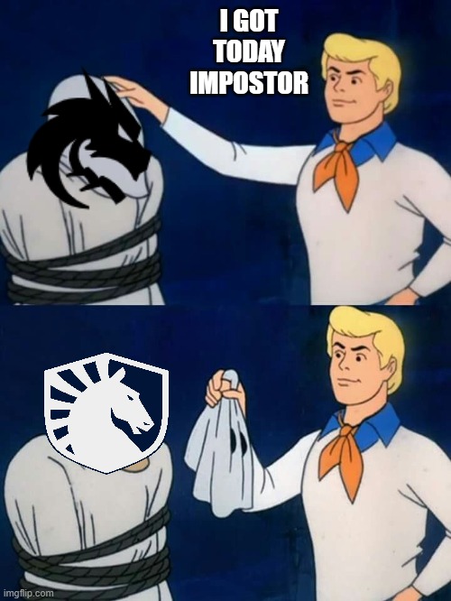 Scooby doo mask reveal | I GOT TODAY IMPOSTOR | image tagged in scooby doo mask reveal | made w/ Imgflip meme maker