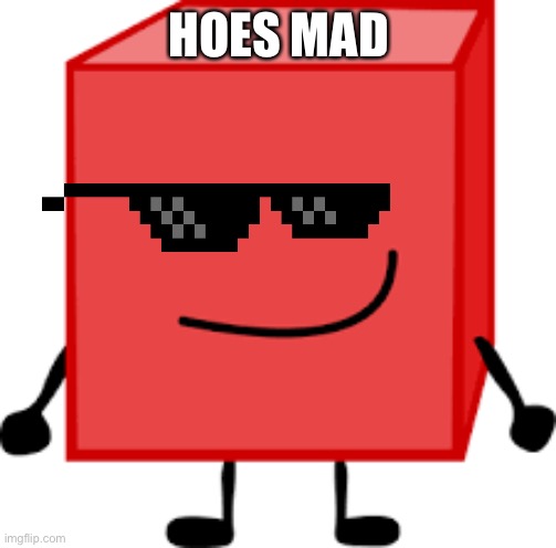 Blocky | HOES MAD | image tagged in blocky | made w/ Imgflip meme maker