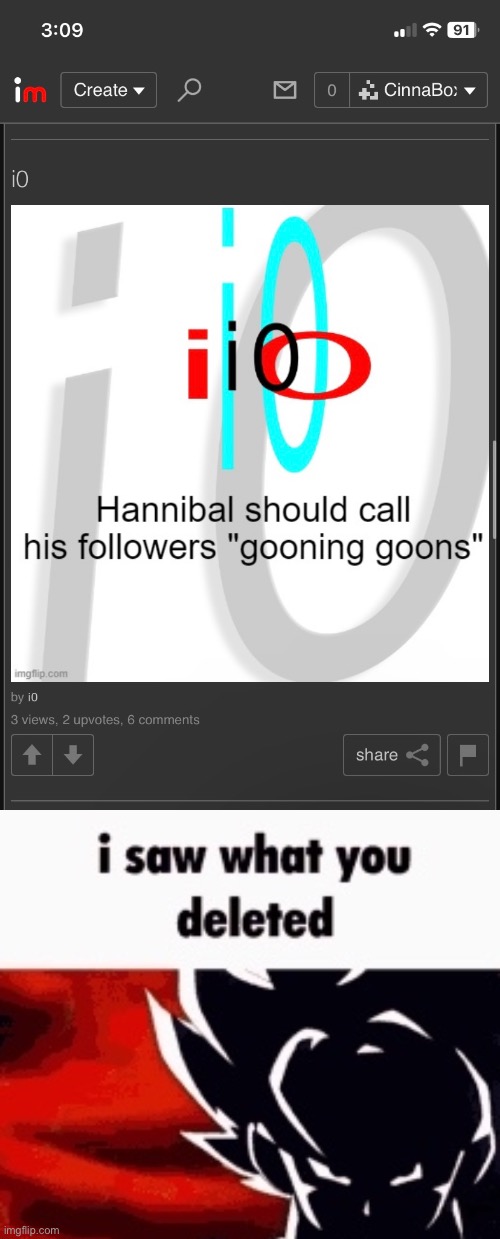 image tagged in i saw what you deleted | made w/ Imgflip meme maker