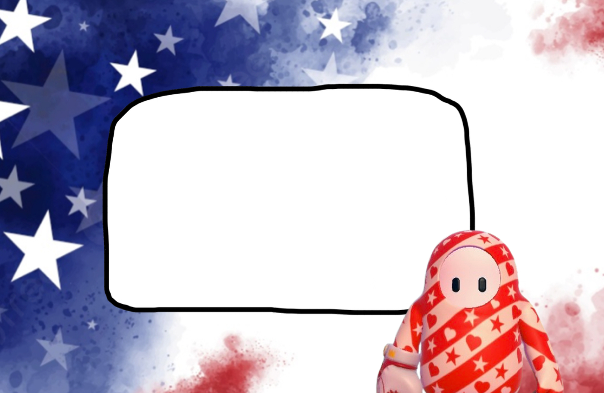 Say Anything with This Patriotic Fall Guy Blank Meme Template