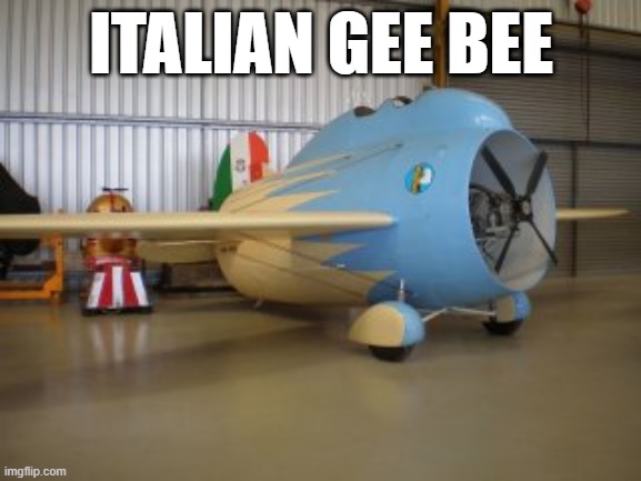 this thing's built like one of Donkey Kong's barrels | ITALIAN GEE BEE | made w/ Imgflip meme maker