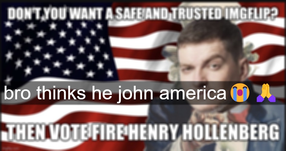 bro thinks he john america😭🙏 | made w/ Imgflip meme maker