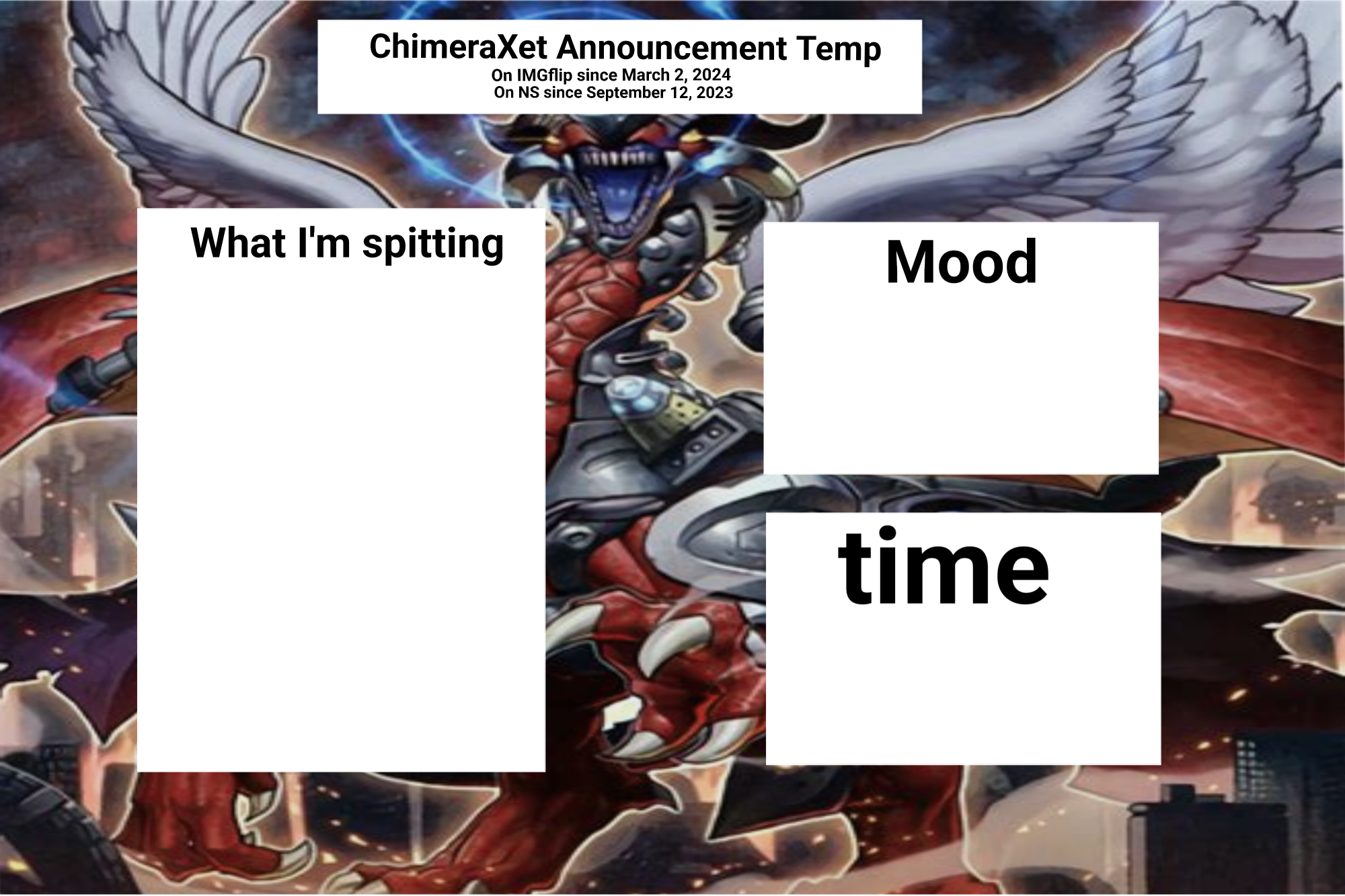 High Quality Xetra Announcement Temp 6 Blank Meme Template