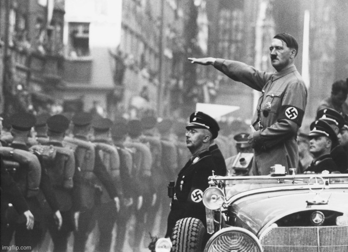 Hilter Parade | image tagged in hilter parade | made w/ Imgflip meme maker
