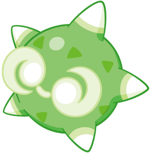 Minior (Green Core) Blank Meme Template