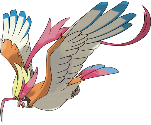 Mega Pidgeot Blank Meme Template